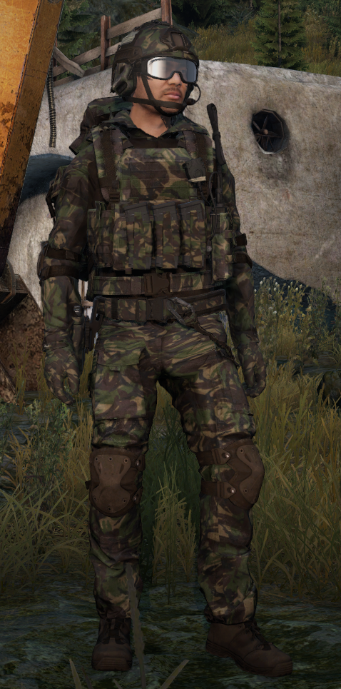 Woodland retexture, view 1