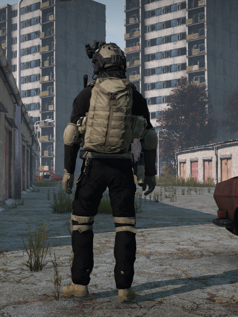 SAS Tan & Black retexture, view 2