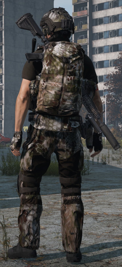 Snake Skin retexture, view 2