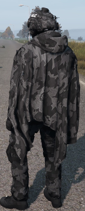 Stealth Black Splintertarn retexture, view 3