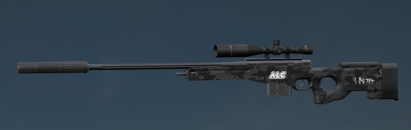 Stealth Black Splintertarn retexture, view 5