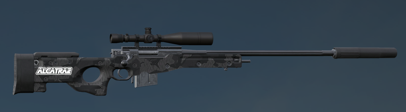 Stealth Black Splintertarn retexture, view 6