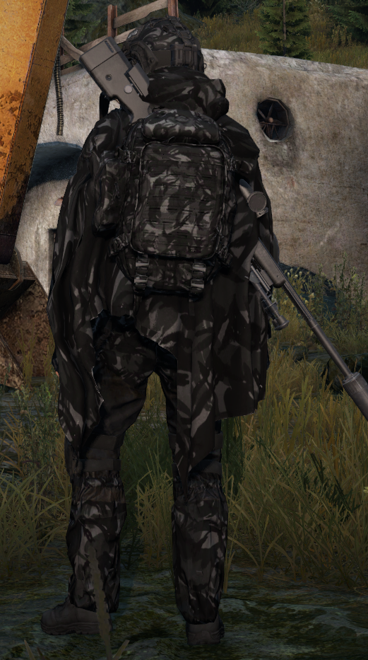 Woodland Black retexture, view 2