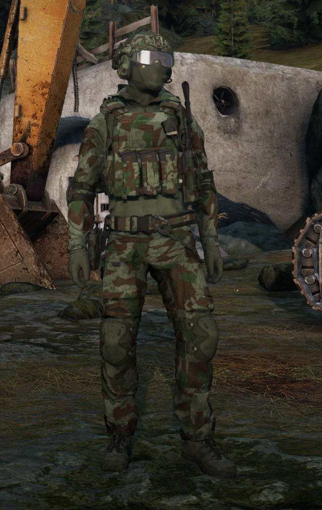 Woodland Splintertarn retexture, view 1