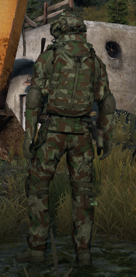 Woodland Splintertarn retexture, view 2